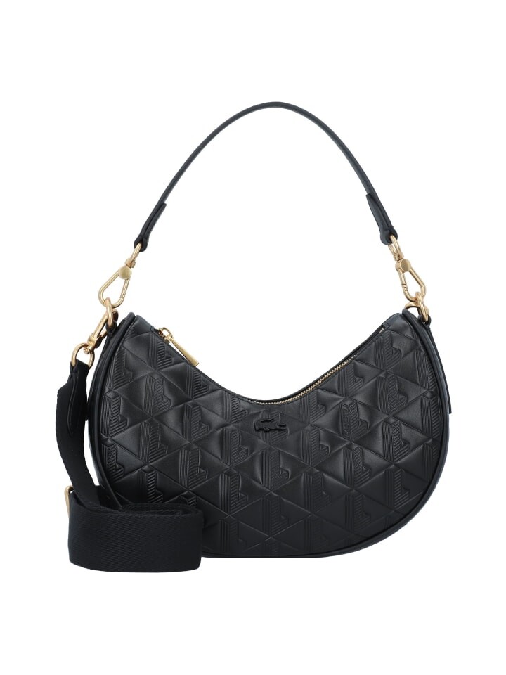 

Сумка через плечо Lacoste Leder 24 cm, цвет noir