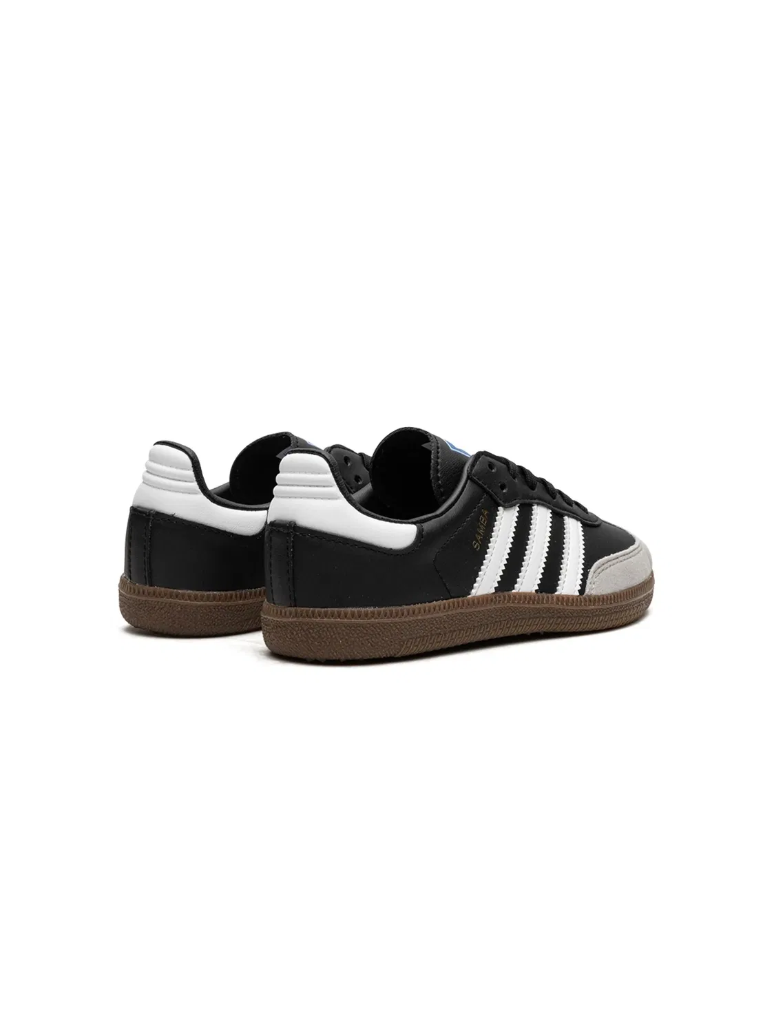 Adidas Сникеры Samba Vegan "Черный/Белый/Гум" — фото 4