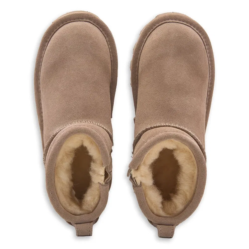 Детские короткие водонепроницаемые ботинки Bearpaw, Mushroom — фото 4