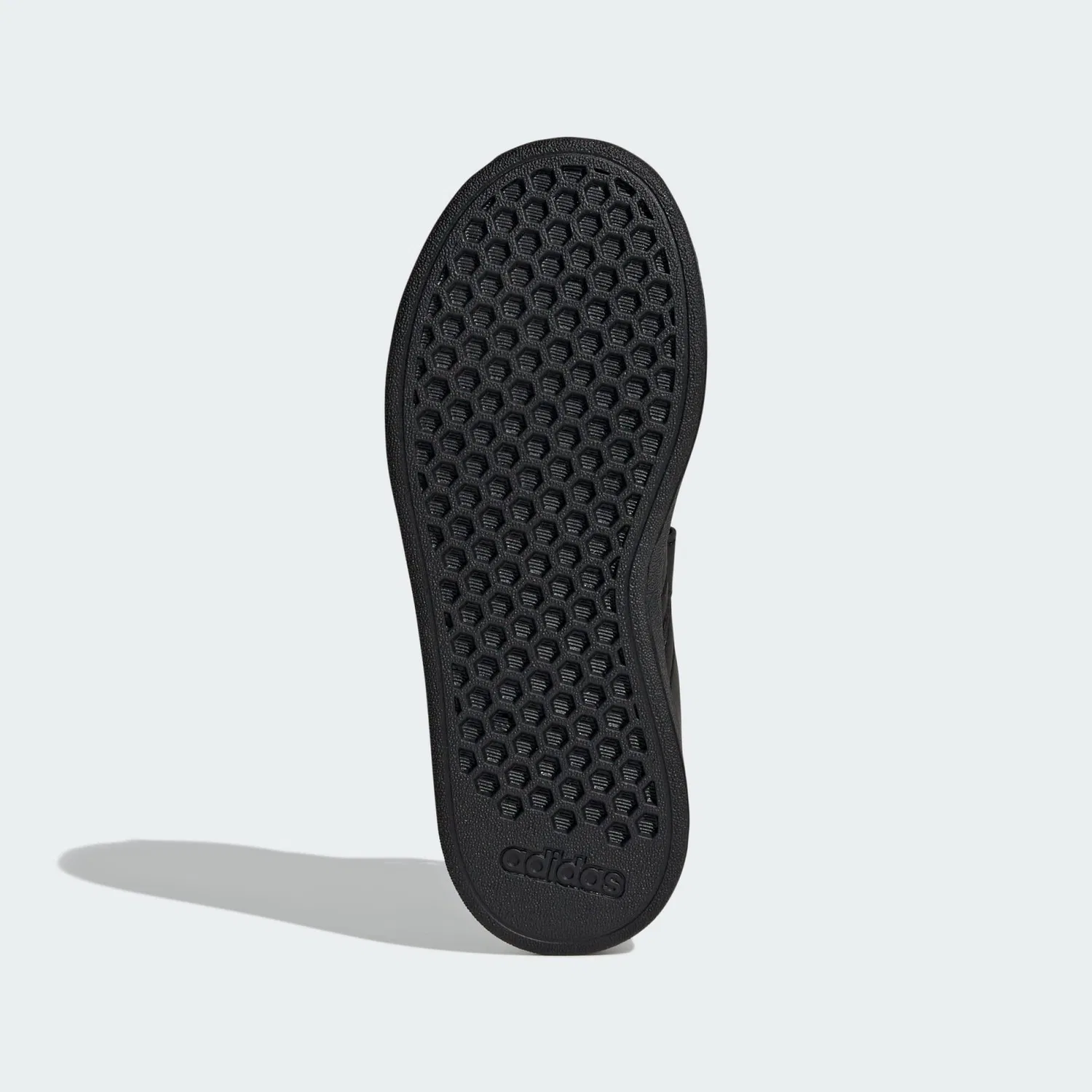 Детские кроссовки с слип-он дизайном Grand Court 2.0 Adidas, Schwarz Darkgrau — фото 4