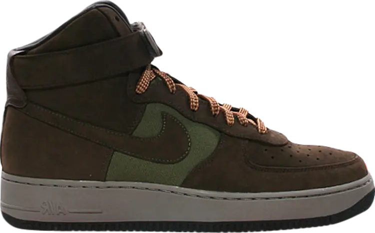 

Кроссовки Nike Air Force 1 High Premium 'Bobbito', зеленый