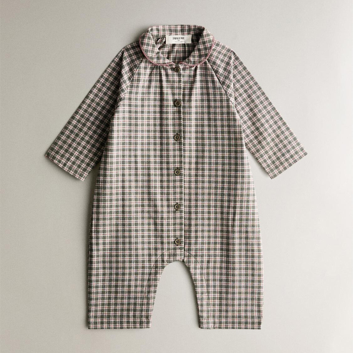 

Детский комбинезон Zara Home Christmas Check Flannel, мультиколор