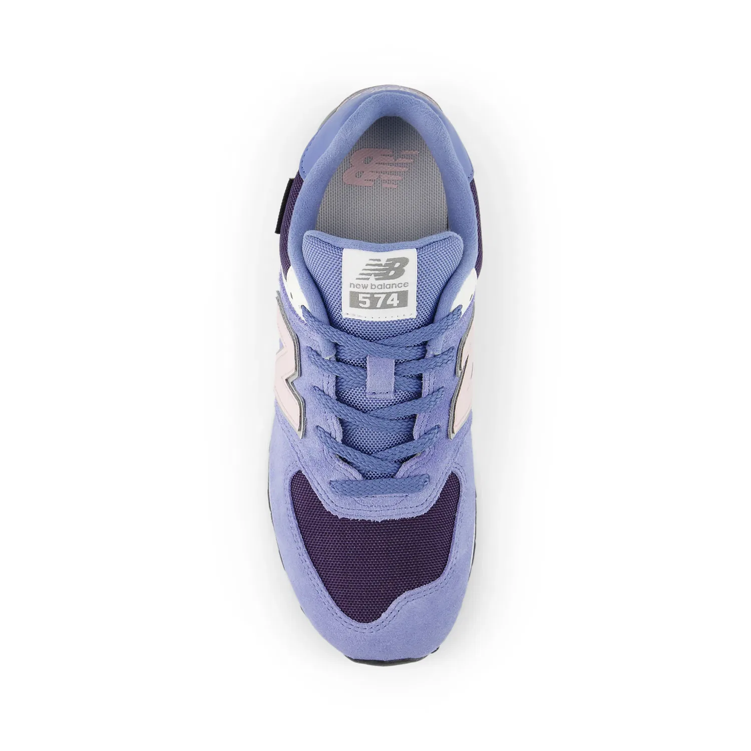 Детские кроссовки с ретро-дизайном New Balance 574, Weather Blue — фото 4