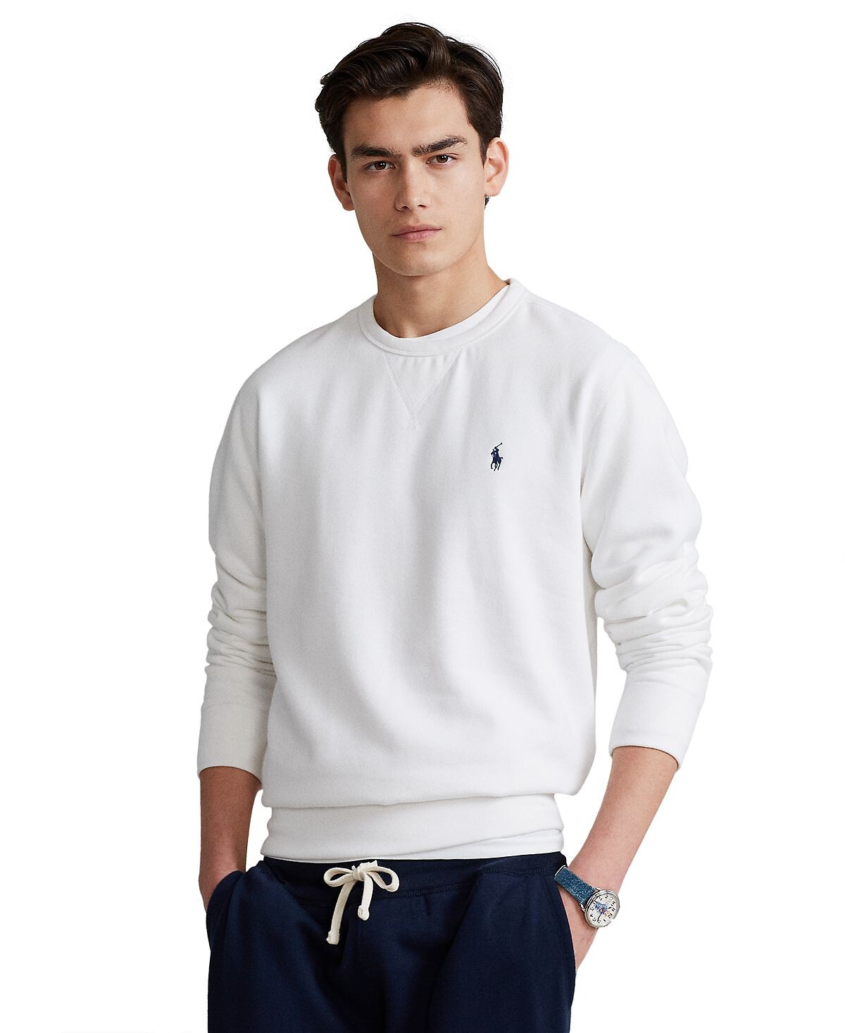 

Мужская флисовая толстовка rl Polo Ralph Lauren, белый