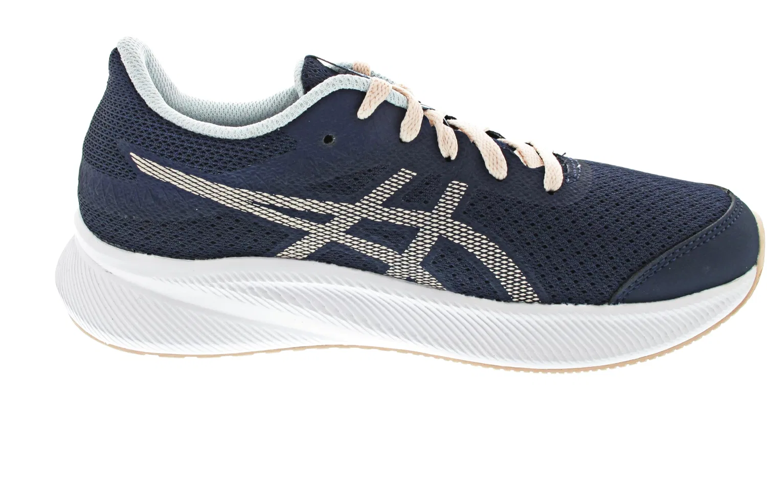 Детские кроссовки для мальчиков с шнуровкой Patriot 13 Gs ASICS, Midnight Pearl Pink — фото 3