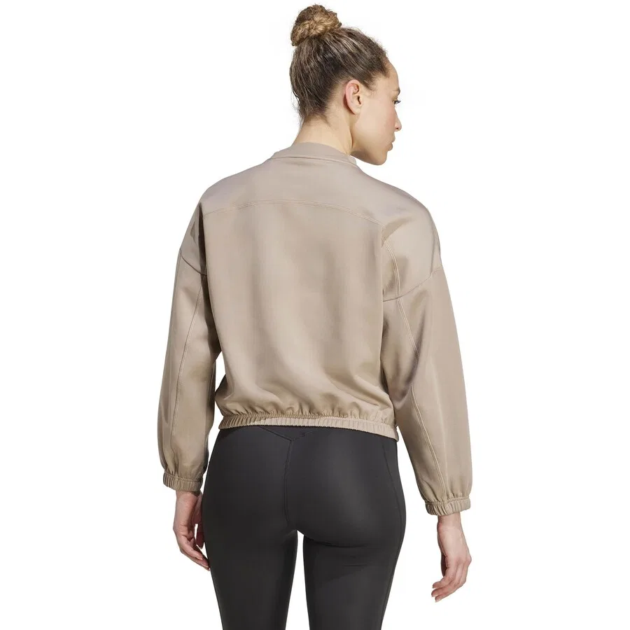 Спортивная толстовка ADIDAS PERFORMANCE 'Motion' бежевого цвета — фото 3