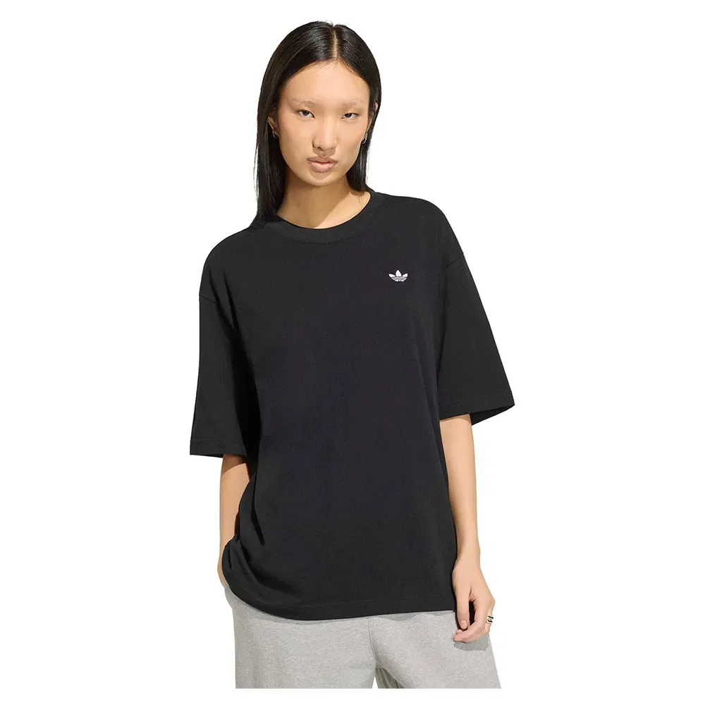 Футболка с коротким рукавом Essentials Boyfriend Adidas Originals, черный
