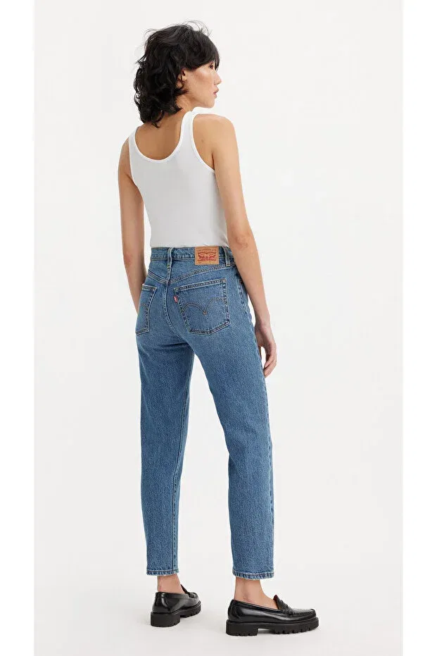 Женские джинсы прямого кроя 501 crop local tr blue its true Levi'S, Blue — фото 3
