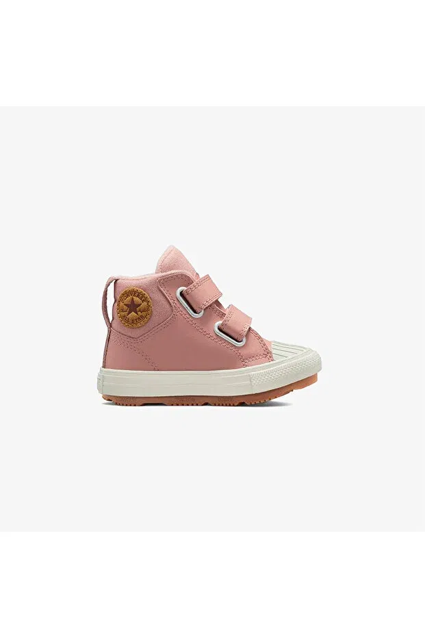 Детские ботинки для девочек на плоской подошве Converse, Pink