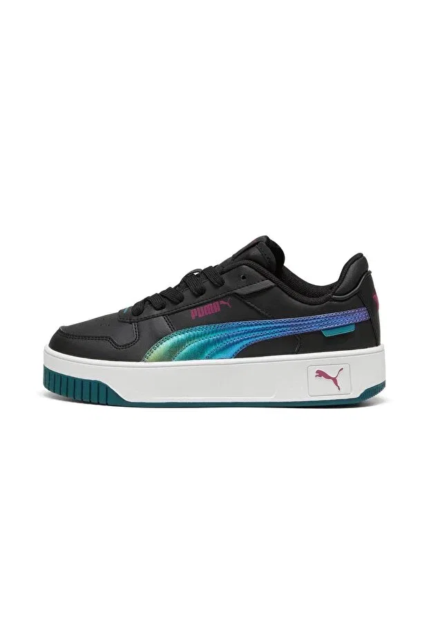 Детские кроссовки для девочек на шнуровке Puma, Black
