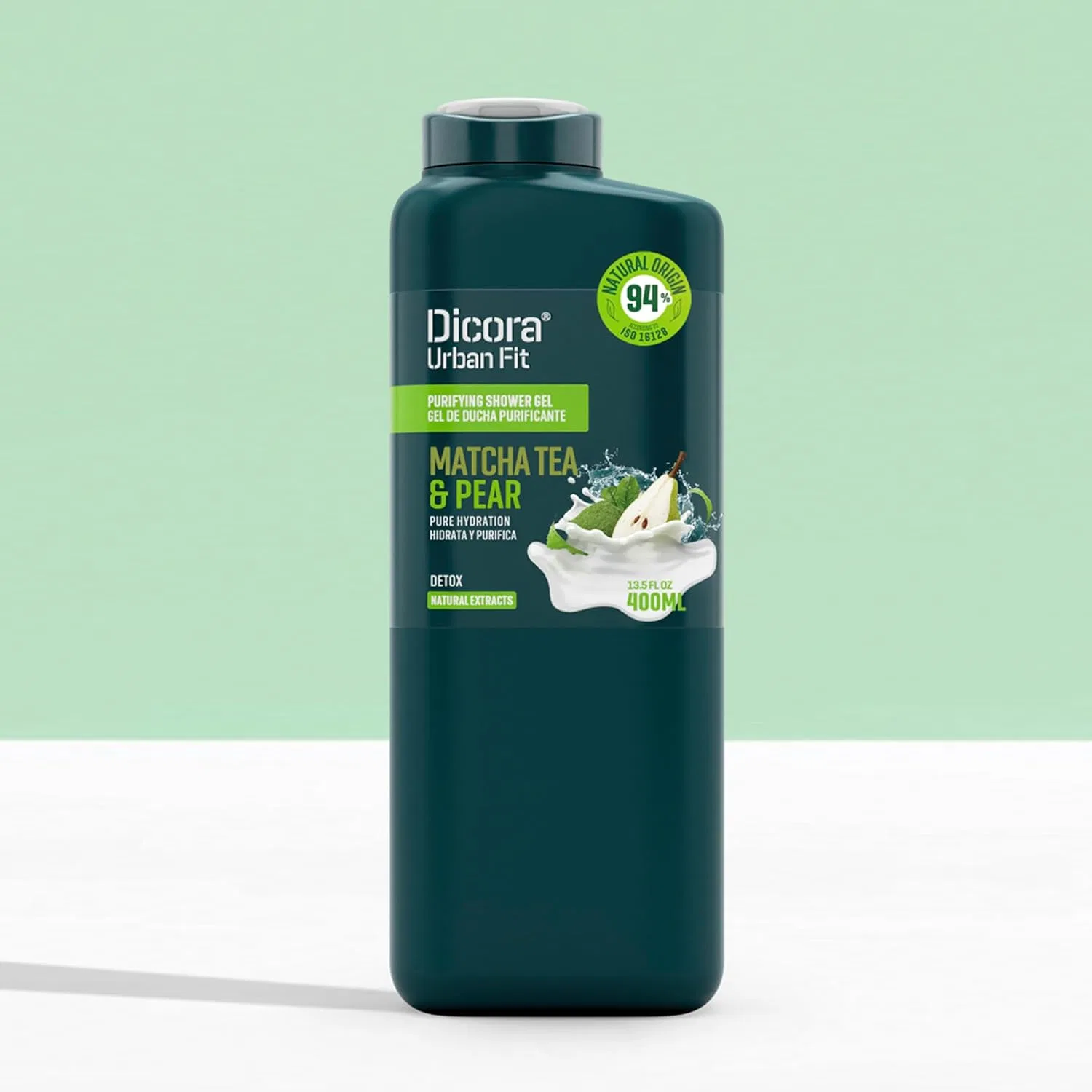 Гель для душа Detox Matcha & Pear, Dicora UrbanFit, 400 мл — фото 2