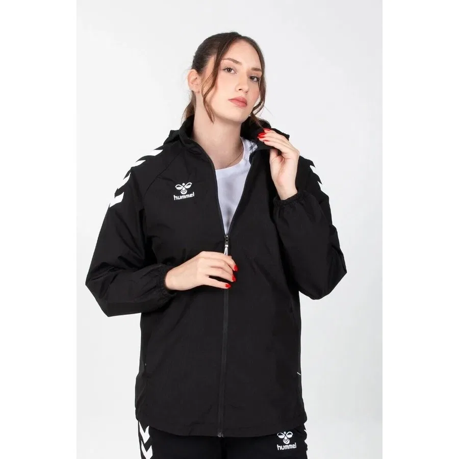 Детский дождевик с капюшоном Hummel Line, 3XL, Красный — фото 4