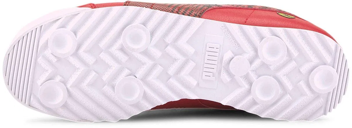 Детские кроссовки для мальчиков без каблука Juniors Sf Roma PUMA, Rosso Corsa PUMA Nero — фото 3