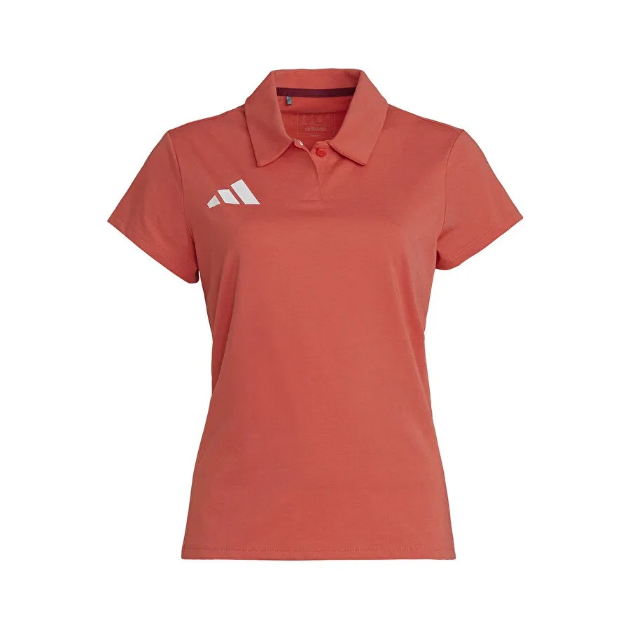 Женская футболка-поло с коротким рукавом adidas TURKIYE POLO W JG8872, Красный