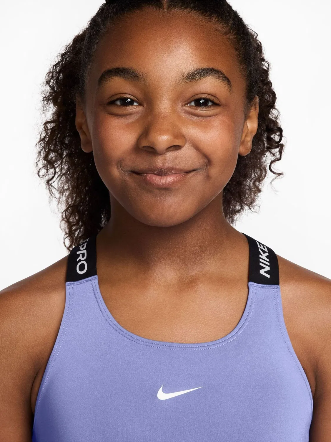 Топ Nike Pro Dri-FIT Tank Top, фиолетовый — фото 3