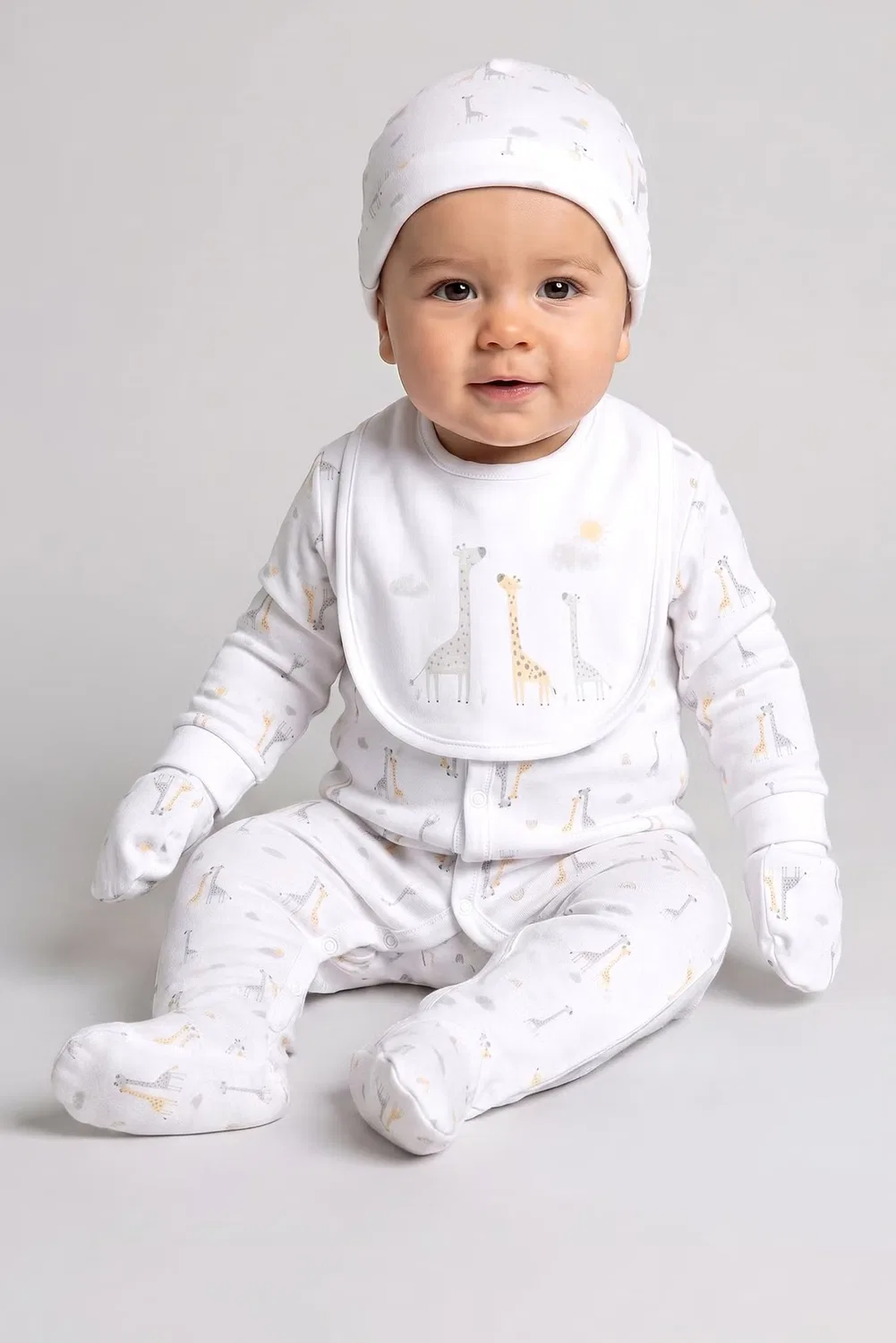 Комплект детский с принтом 5 предметов Rock-A-Bye Baby Boutique, разноцветный