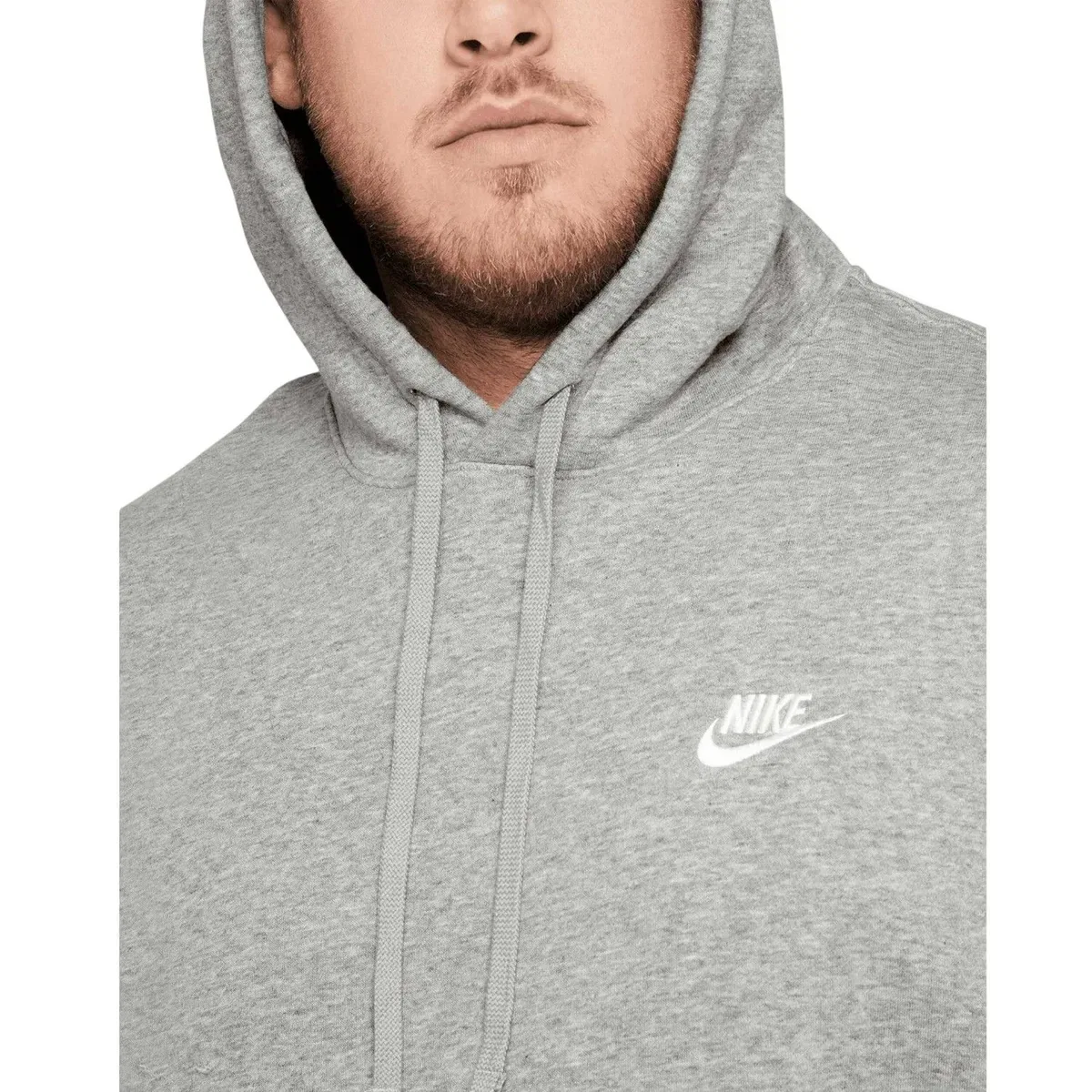 Худи Nike Sportswear Club, Grey — фото 3