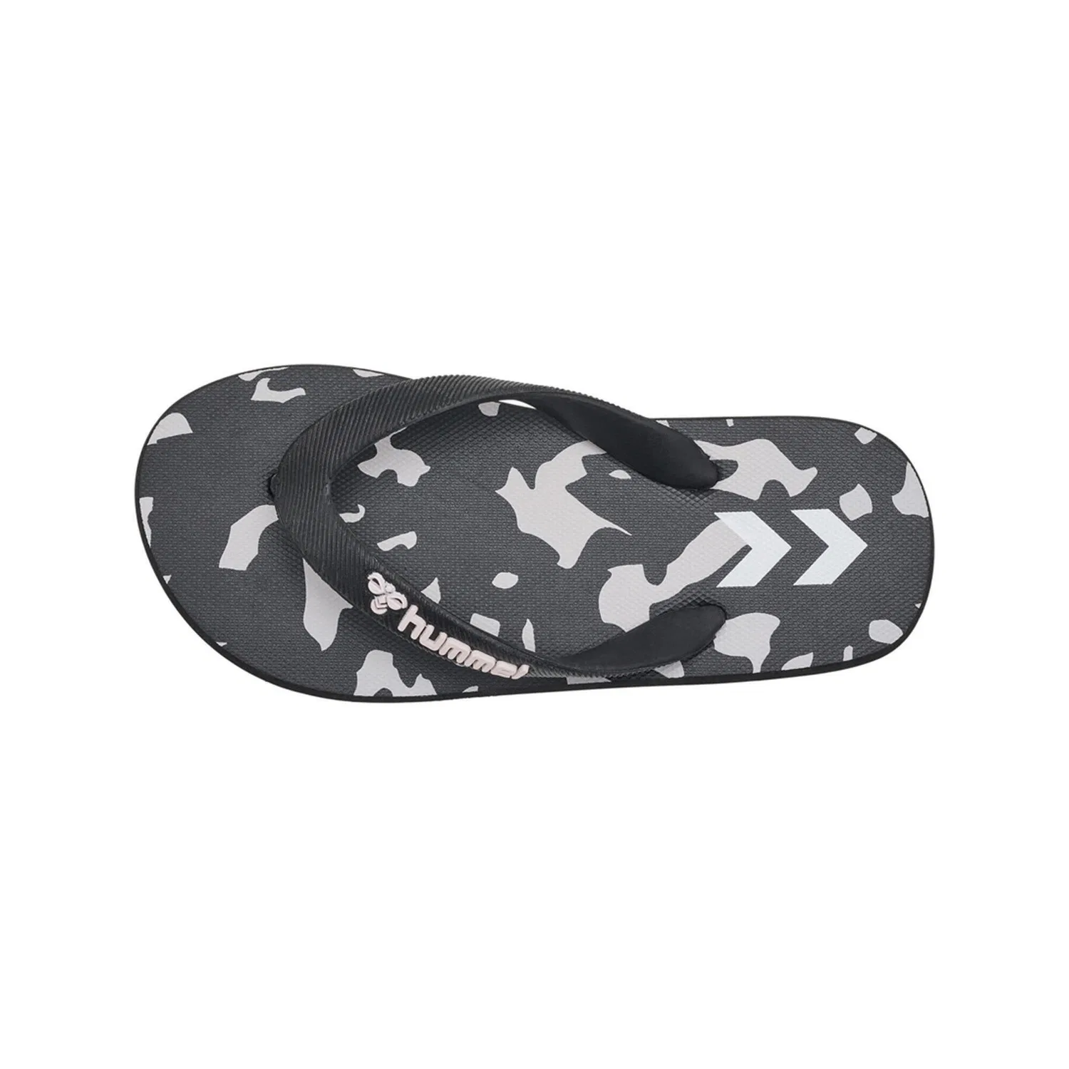 Детские шлепанцы с формованным ремешком Hummel, Schwarz
