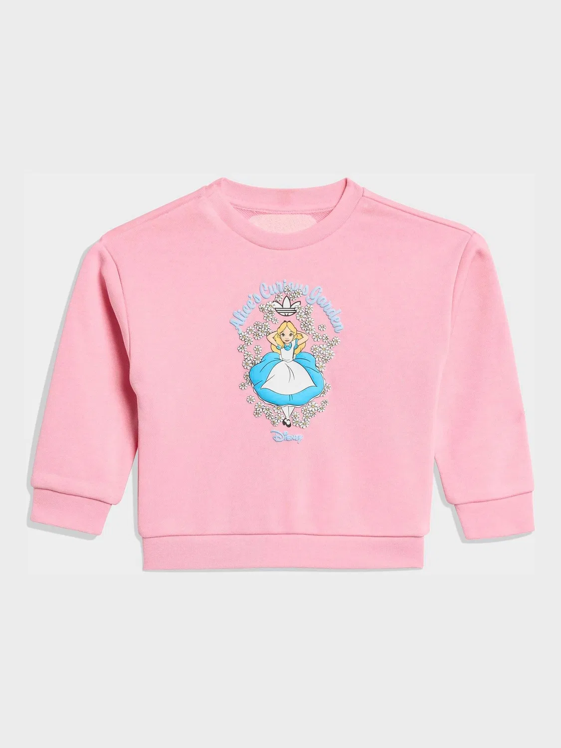 Комплект из толстовки и леггинсов adidas Originals, Disney Alice in Wonderland, розовый — фото 2
