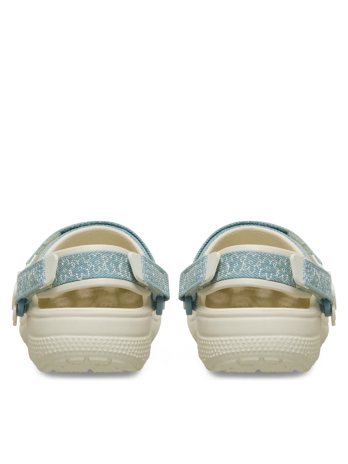 Шлепанцы для мальчика Clsc Dnm Flwr Adj BackstrapCgK Crocs, серый — фото 3