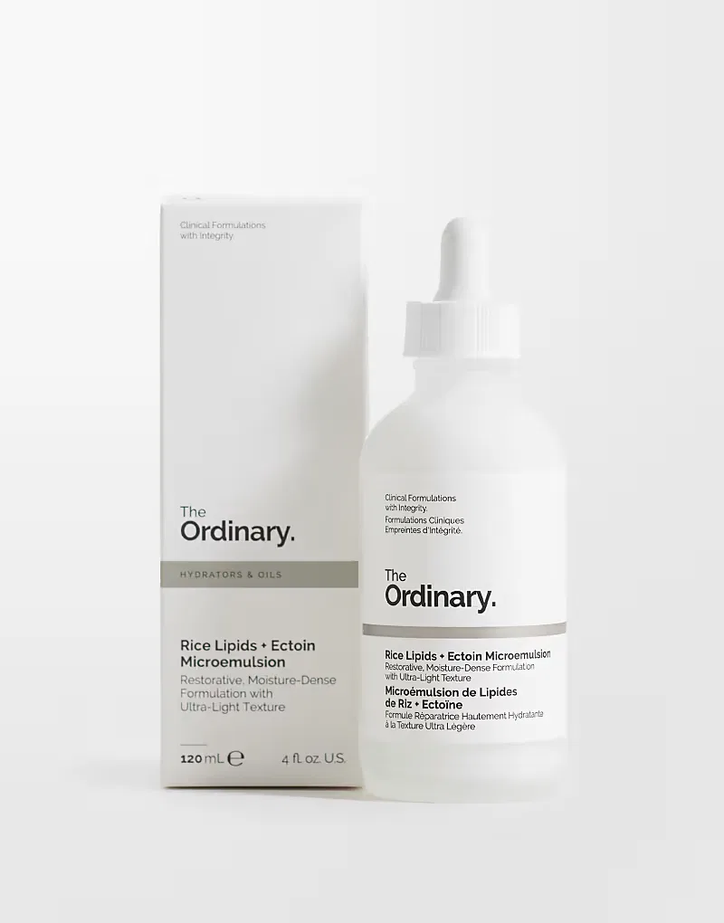 Увлажняющий крем The Ordinary Rice Lipids & Ectoin Microemulsion Ultra Light Moisturiser 120 мл
