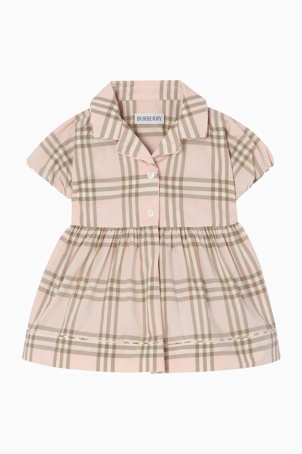 Комплект платьев в клетку с трусиками Burberry