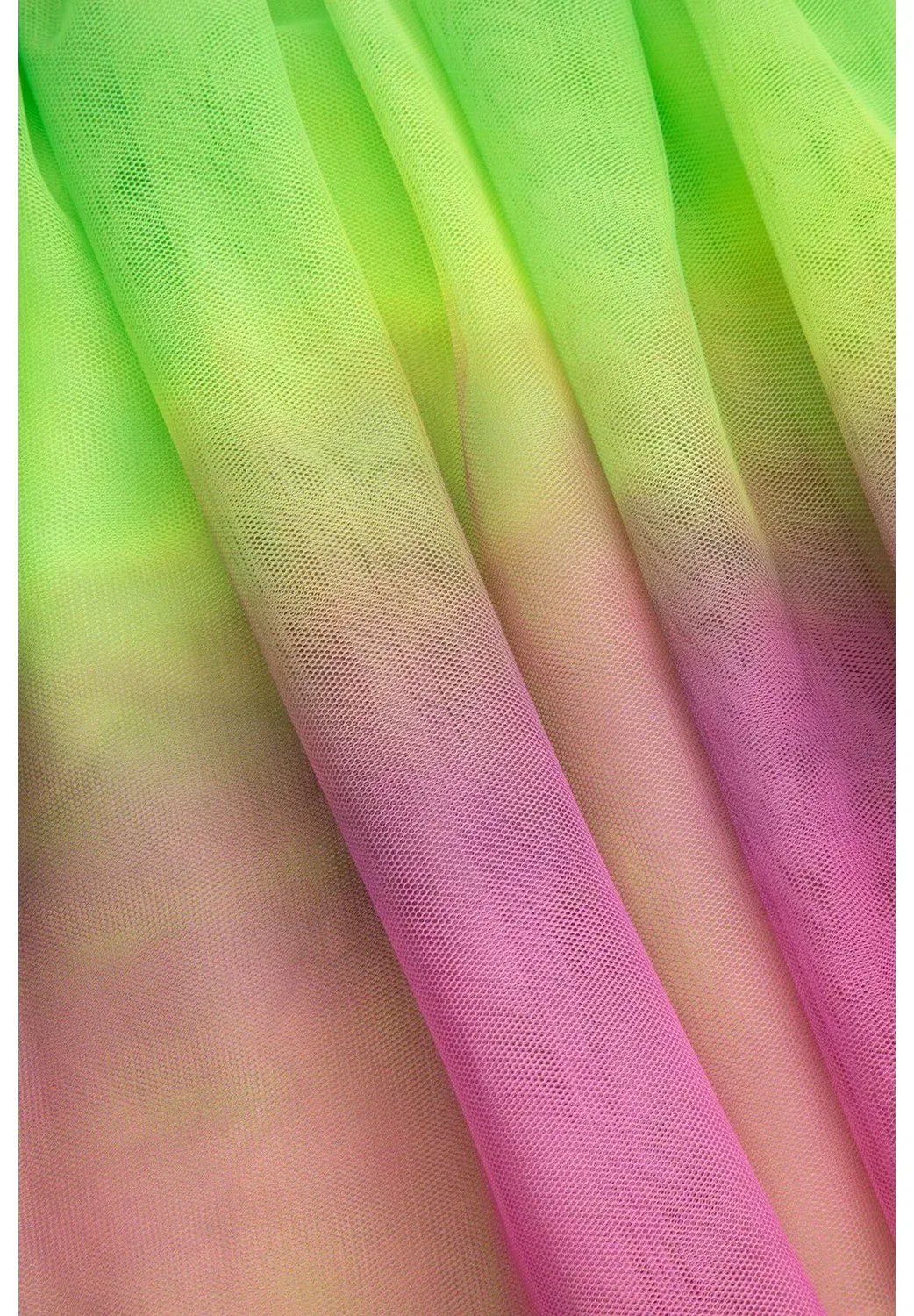Тюльрок - плиссированная юбка Coccodrillo, Multi-Coloured — фото 3