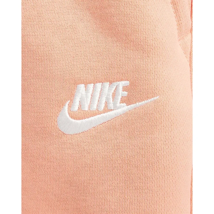 Спортивные штаны свободного кроя с флисом Nike Sportswear Club, Оранжевый — фото 2