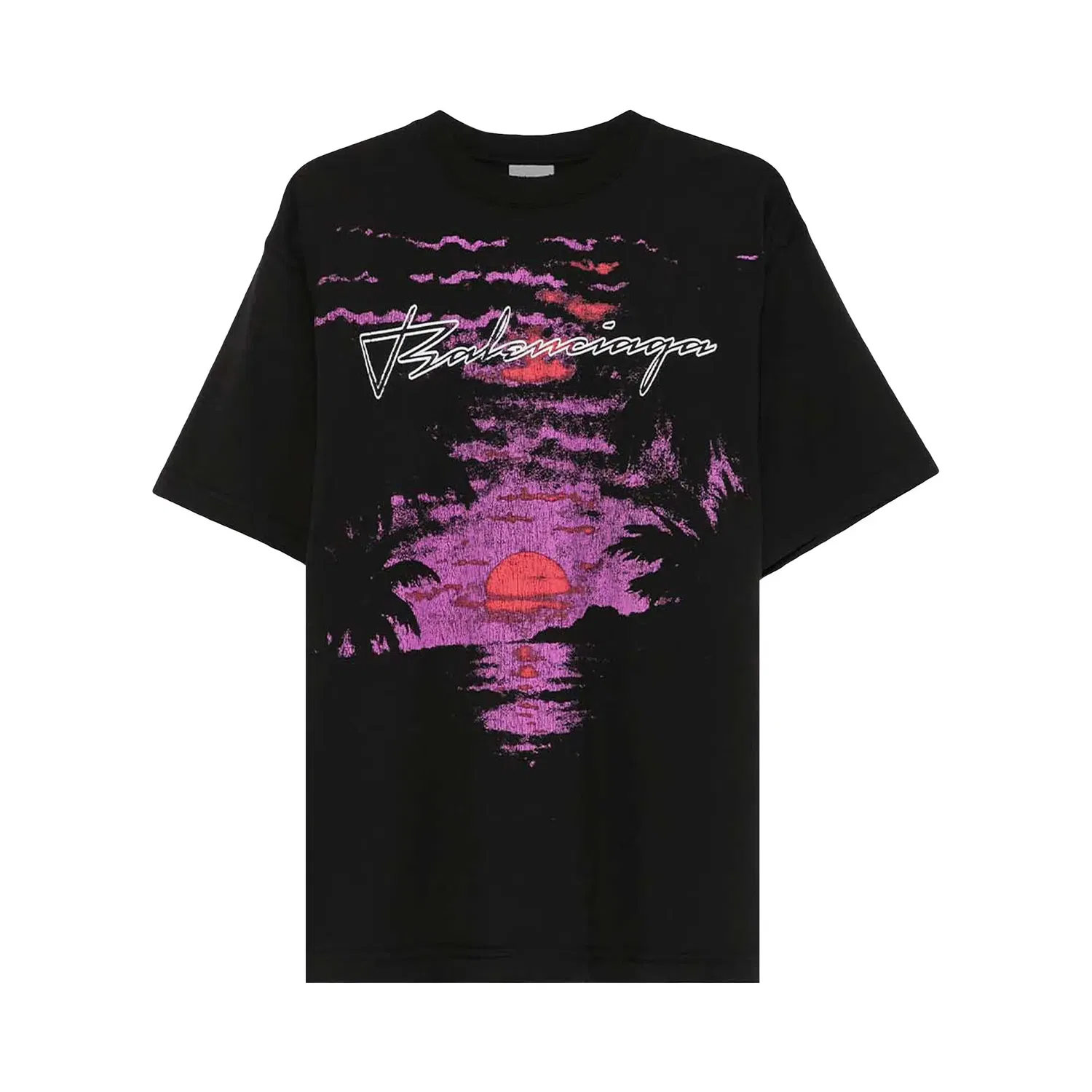 Футболка Balenciaga Dream Medium Fit, черный