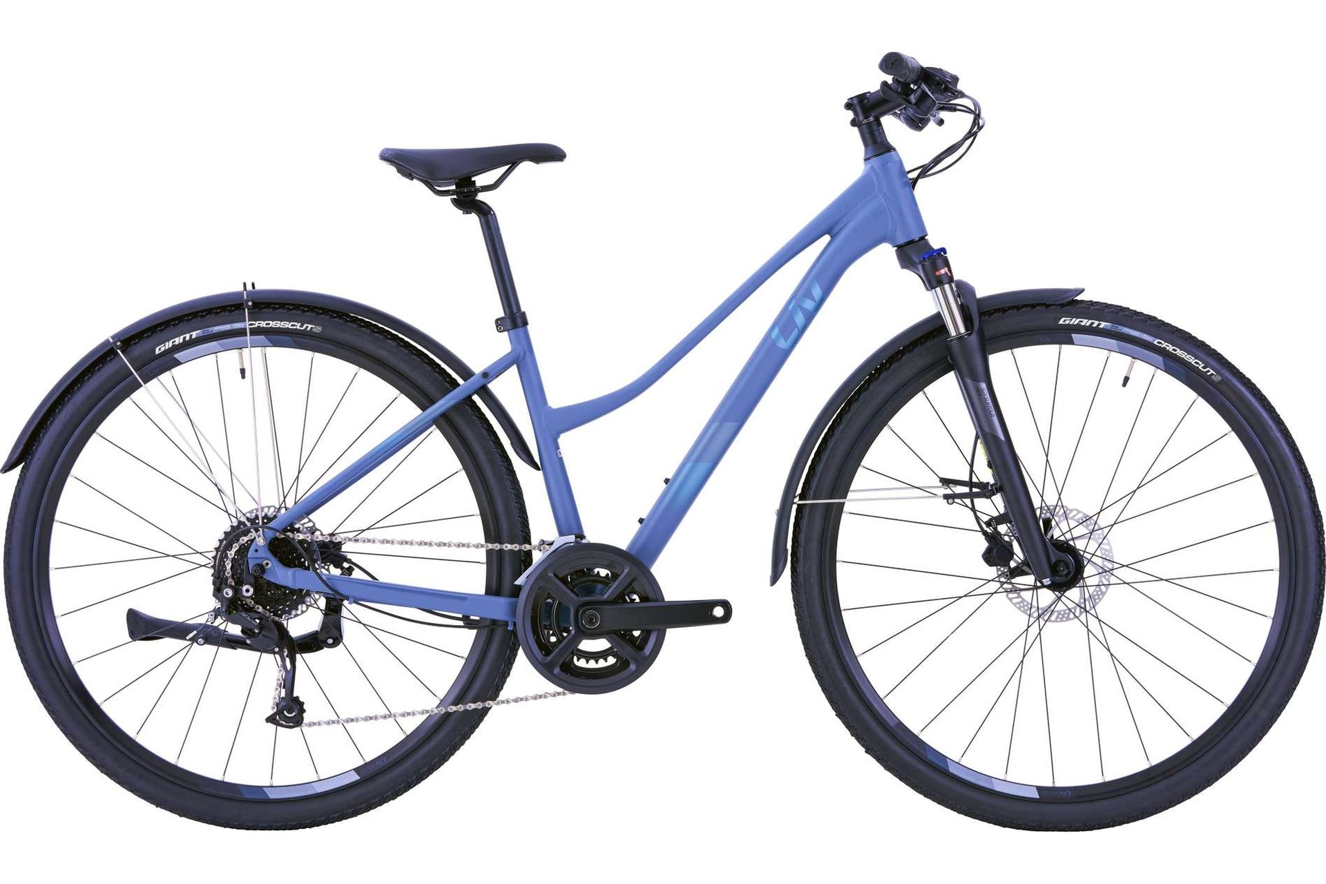

Кроссовый велосипед Liv Rove EX - 28 Zoll - Damen Sport - 2025, цвет Blau|eclipse matt