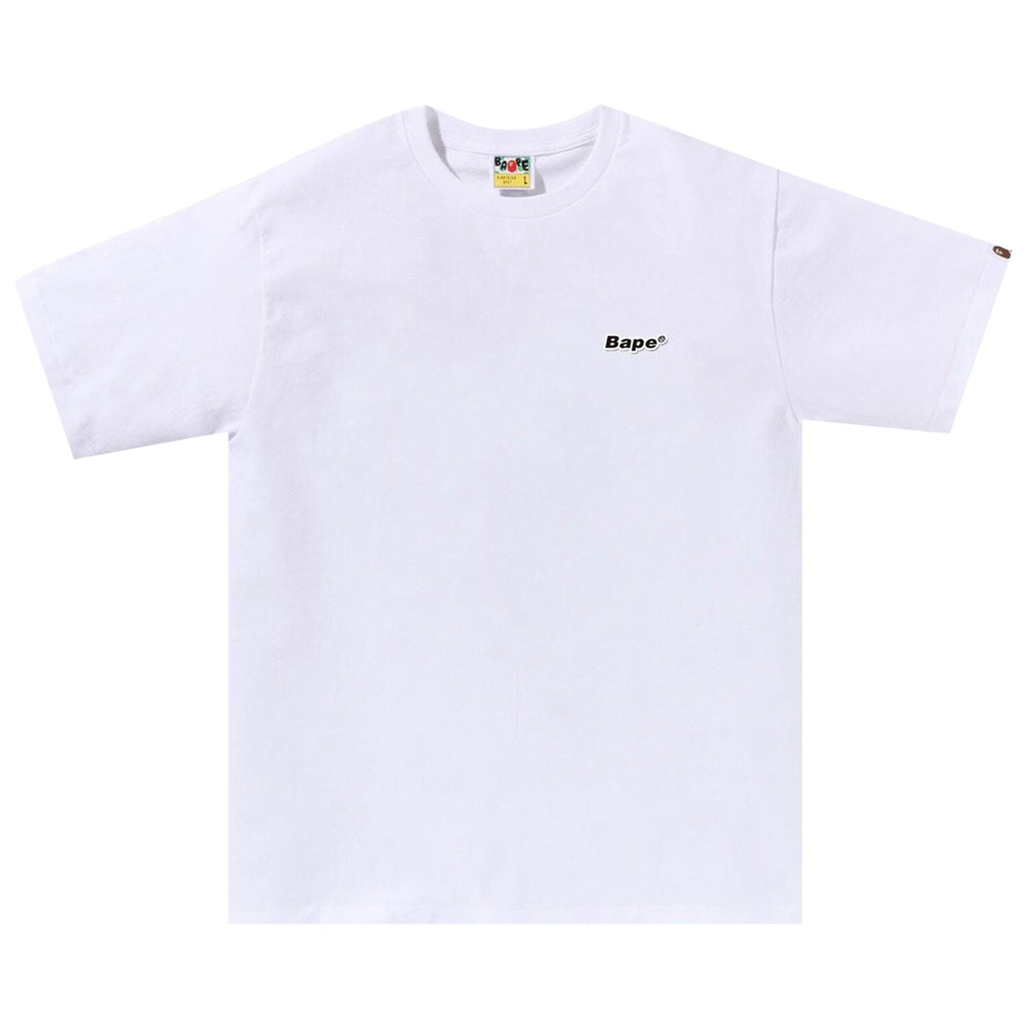 

Футболка с граффити BAPE Colors, цвет Белый