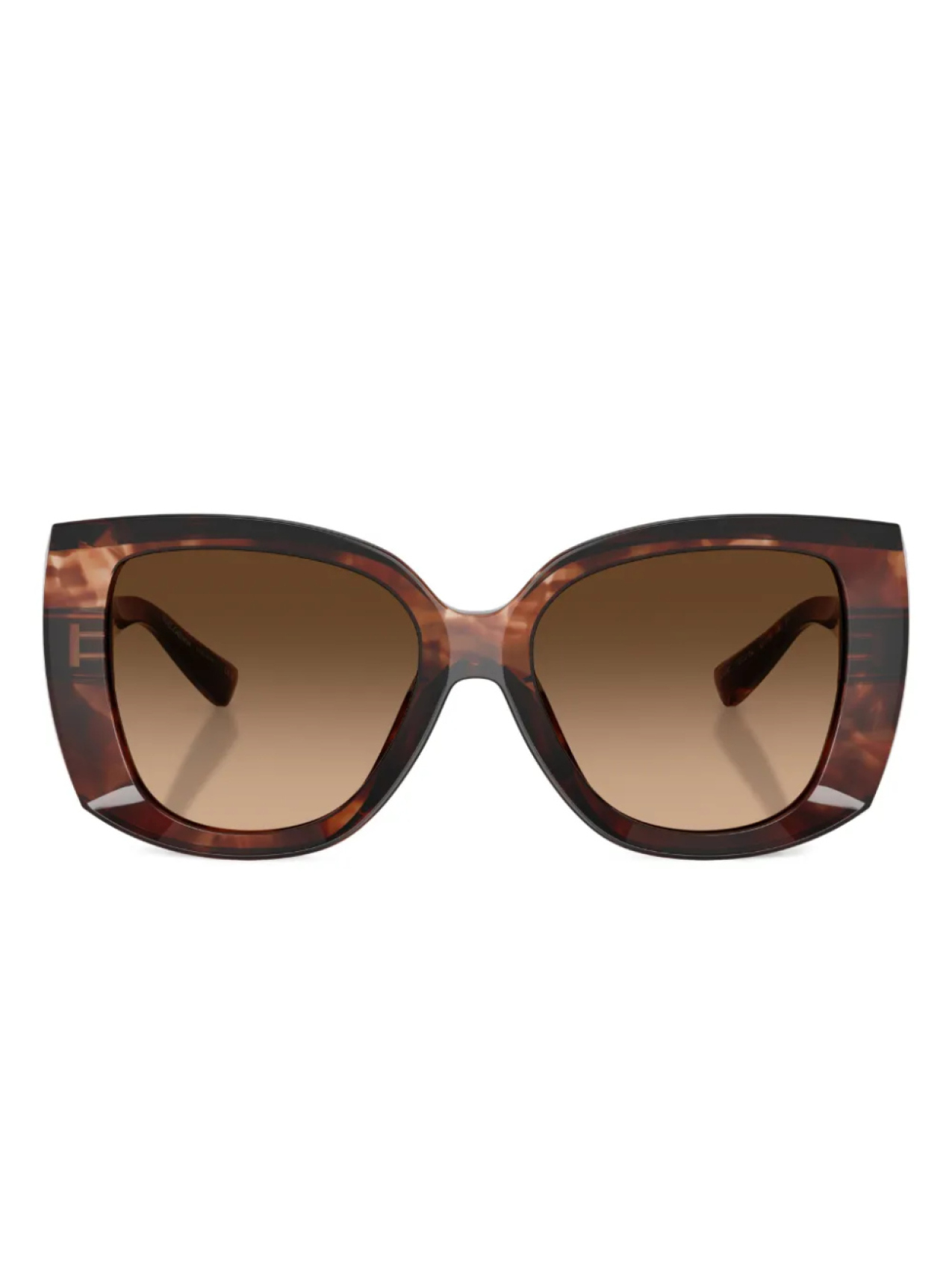 

Dolce & Gabbana Eyewear солнцезащитные очки в массивной оправе, красный