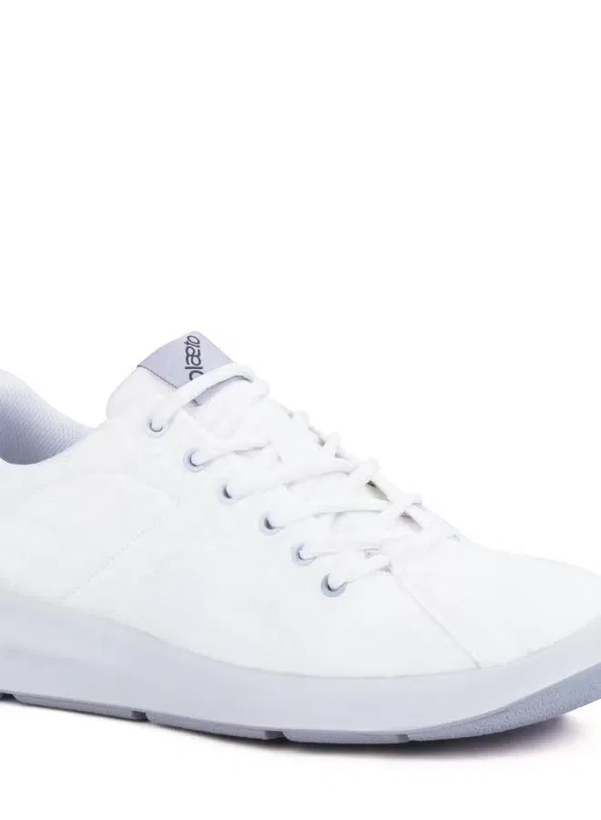 Кроссовки, S'cool School Non-Marking- Lace PLAETO, All White — фото 4