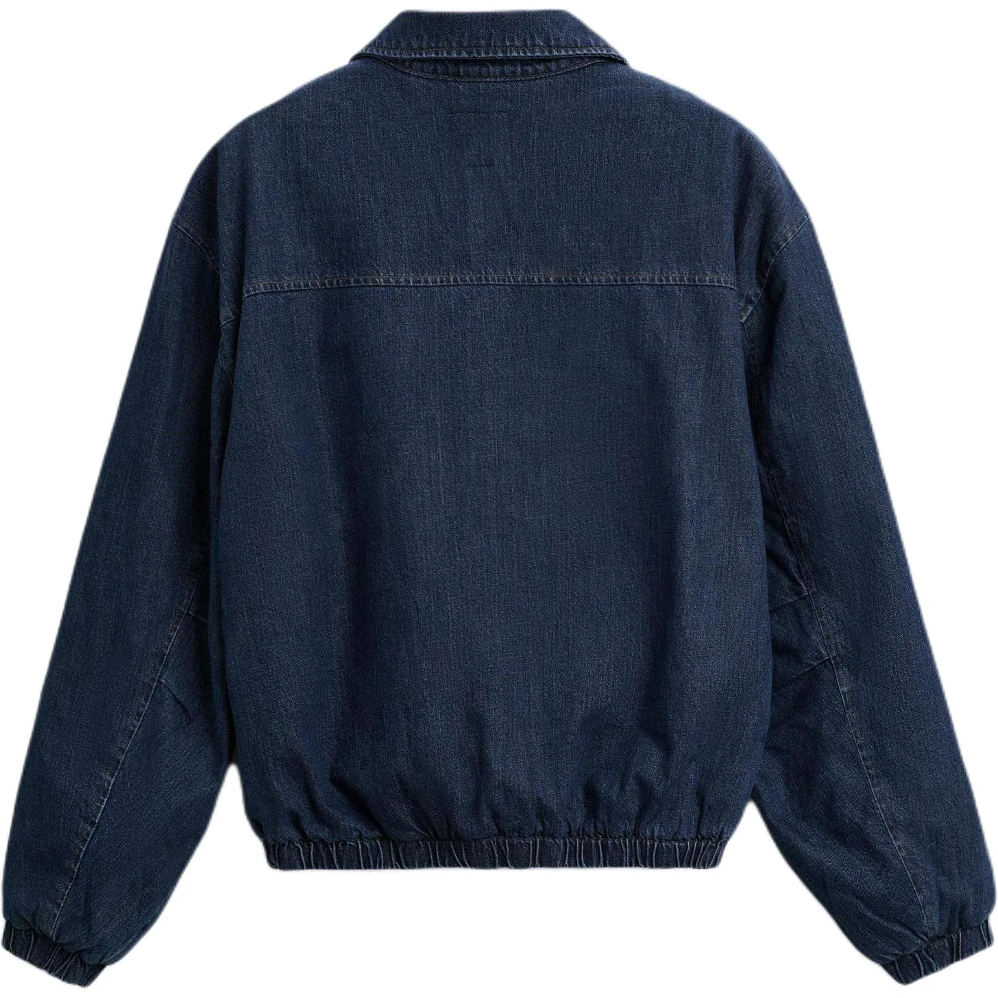 Мужская джинсовая куртка с длинным рукавом ZARA, Dark Blue — фото 3