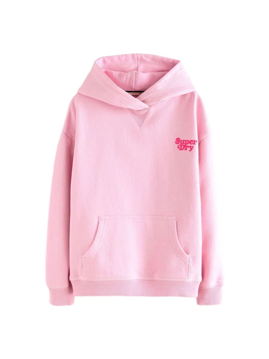 Толстовка Superdry & Co 'Essentials' в розовом и светло-розовом цвете