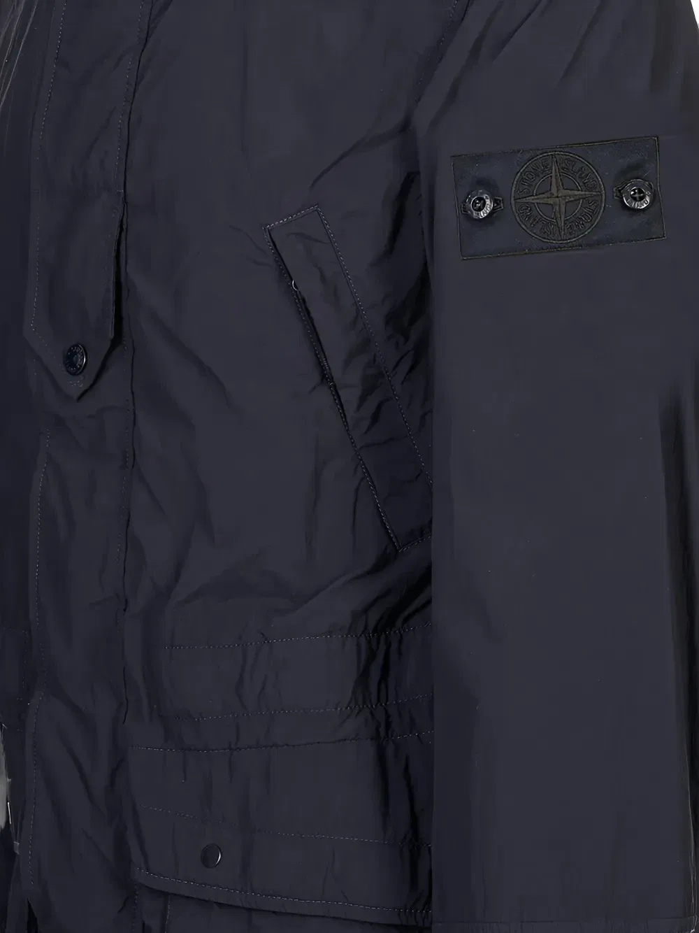 Куртка из нейлона Nylon Smerigliato_S.I. Ghost Stone Island, синий — фото 3