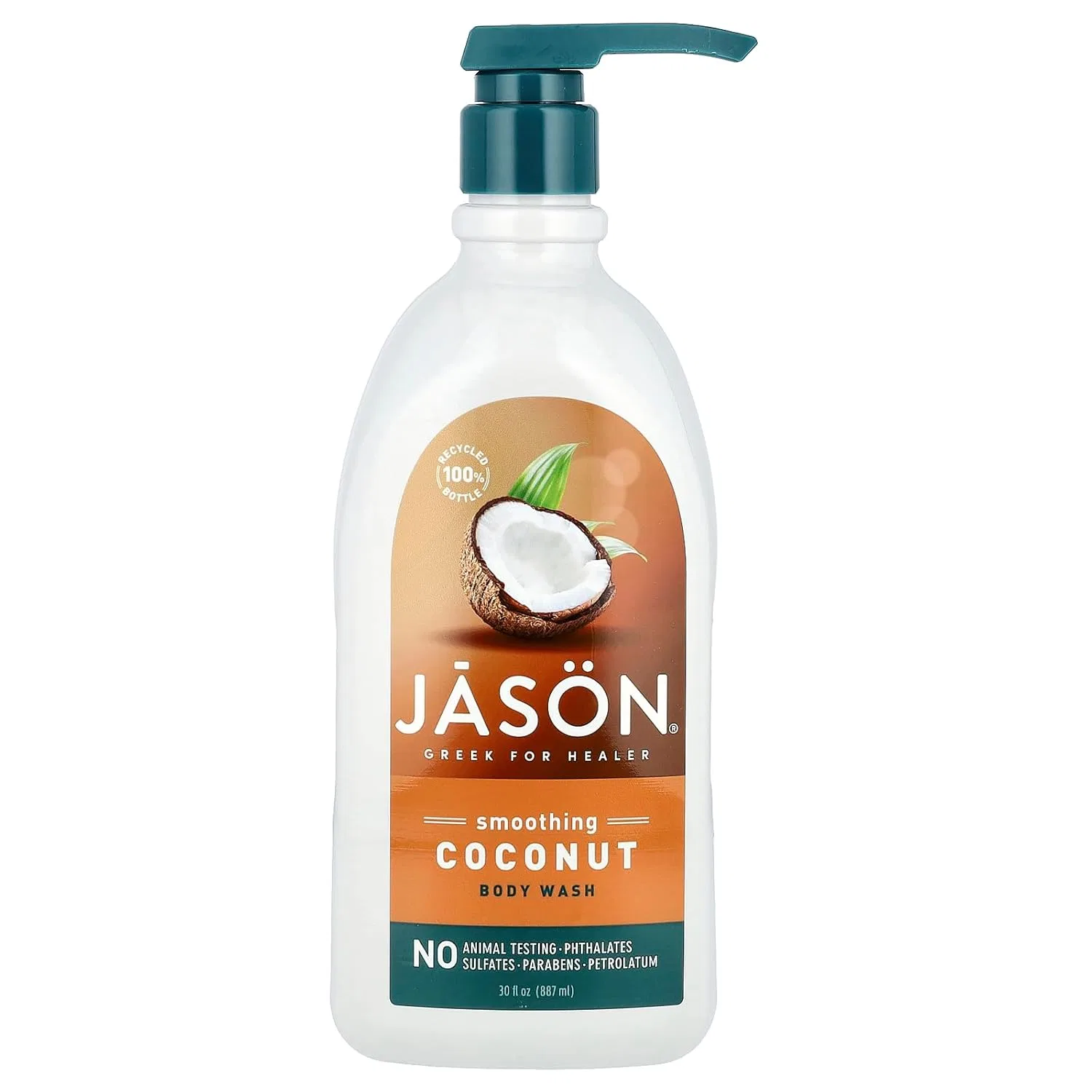 Гель для душа Smoothing Coconut, Jason, 887 мл, Кокос