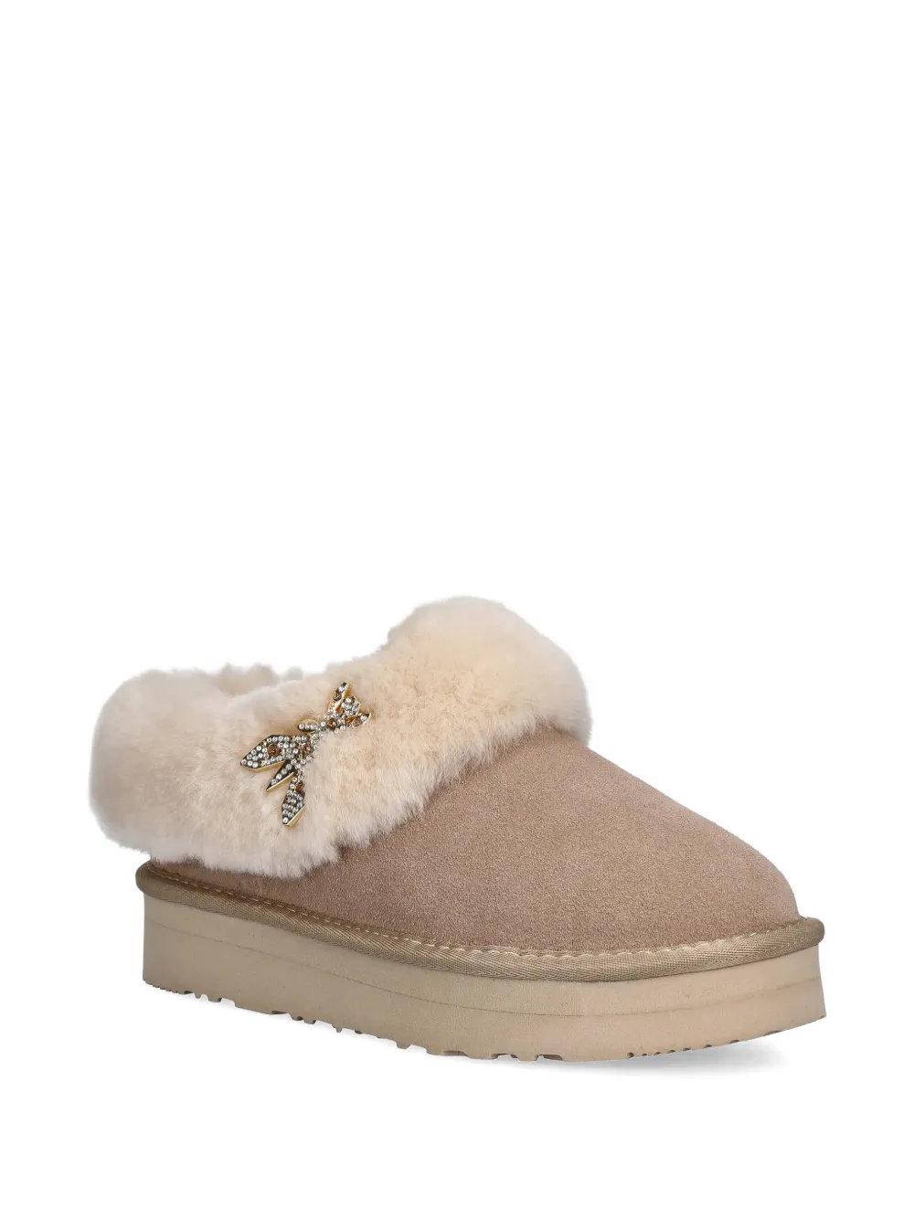 

Ботинки Fly с закругленным носком Patrizia Pepe Girl, бежевый