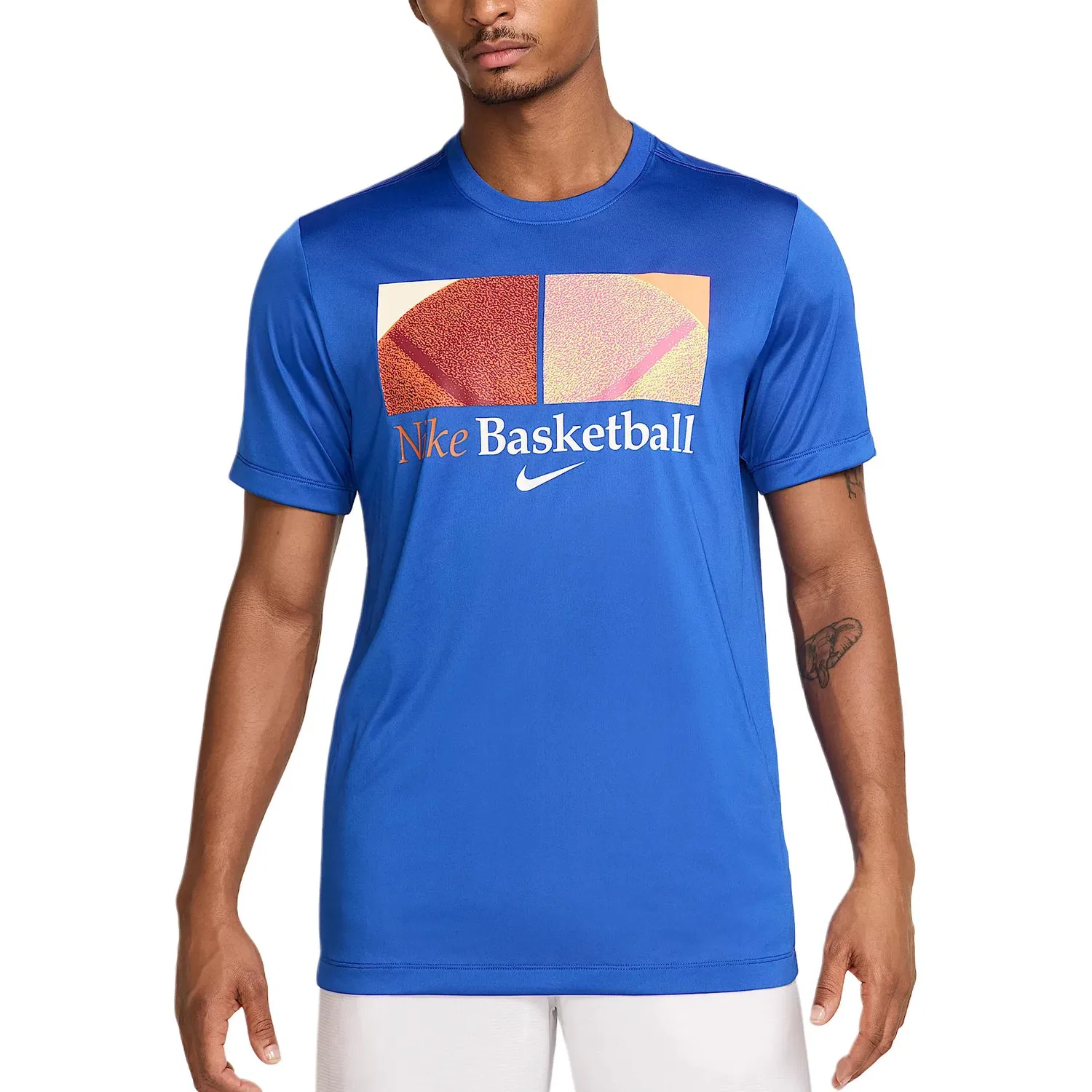 Мужская футболка с длинным рукавом Dri Fit Royal Game Color Nike, Royal Game Color