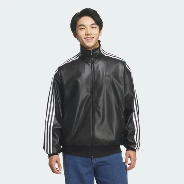 Тренировочная куртка оверсайз Adidas, черный — фото 4