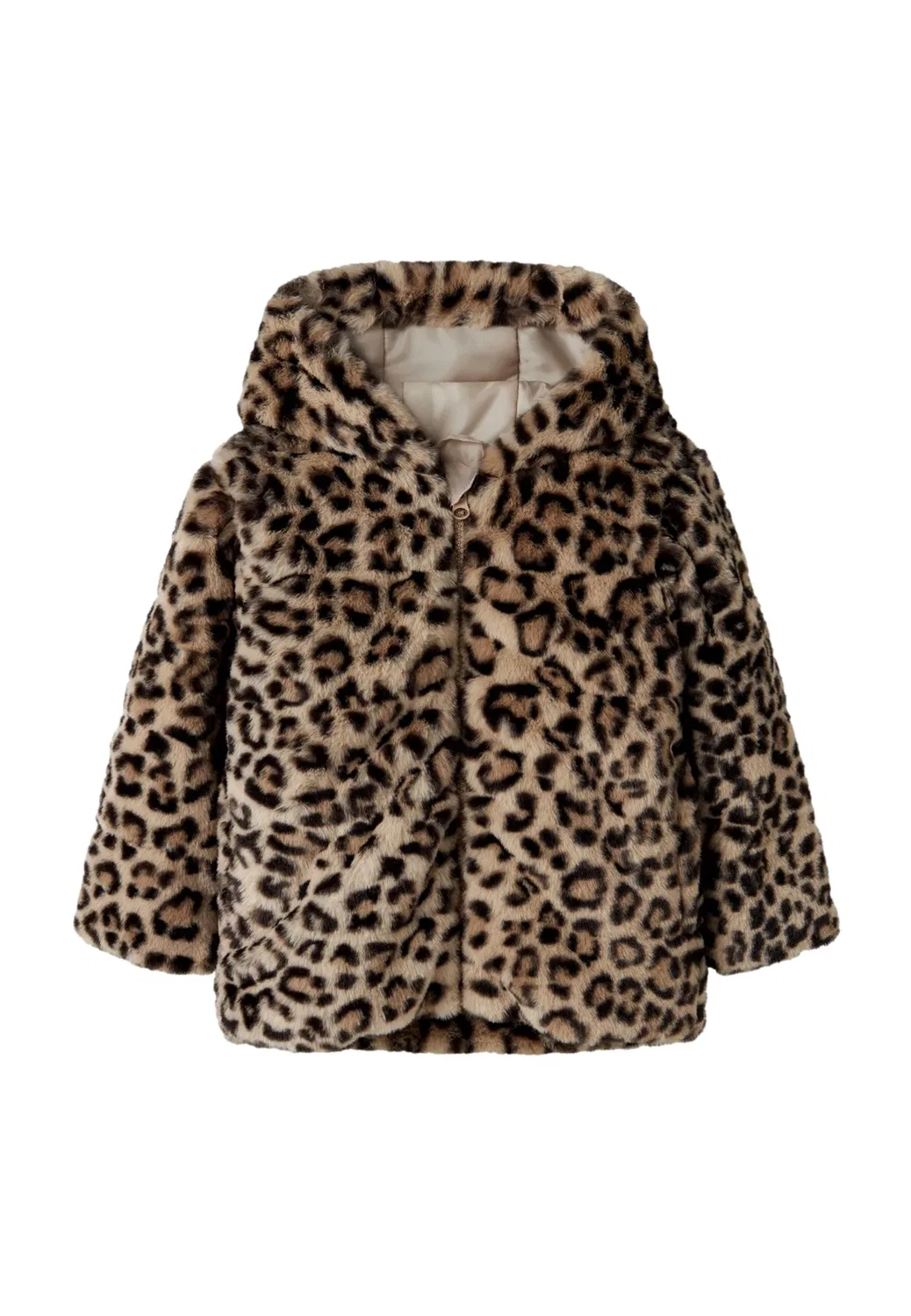 Teddyjacke mila teddy jacke - зимняя куртка Name It, Braun — фото 2