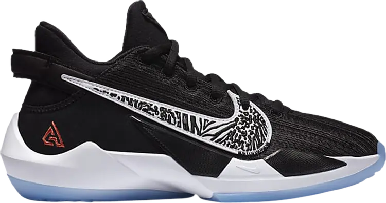 

Кроссовки Nike Zoom Freak 2 GS 'Black', черный