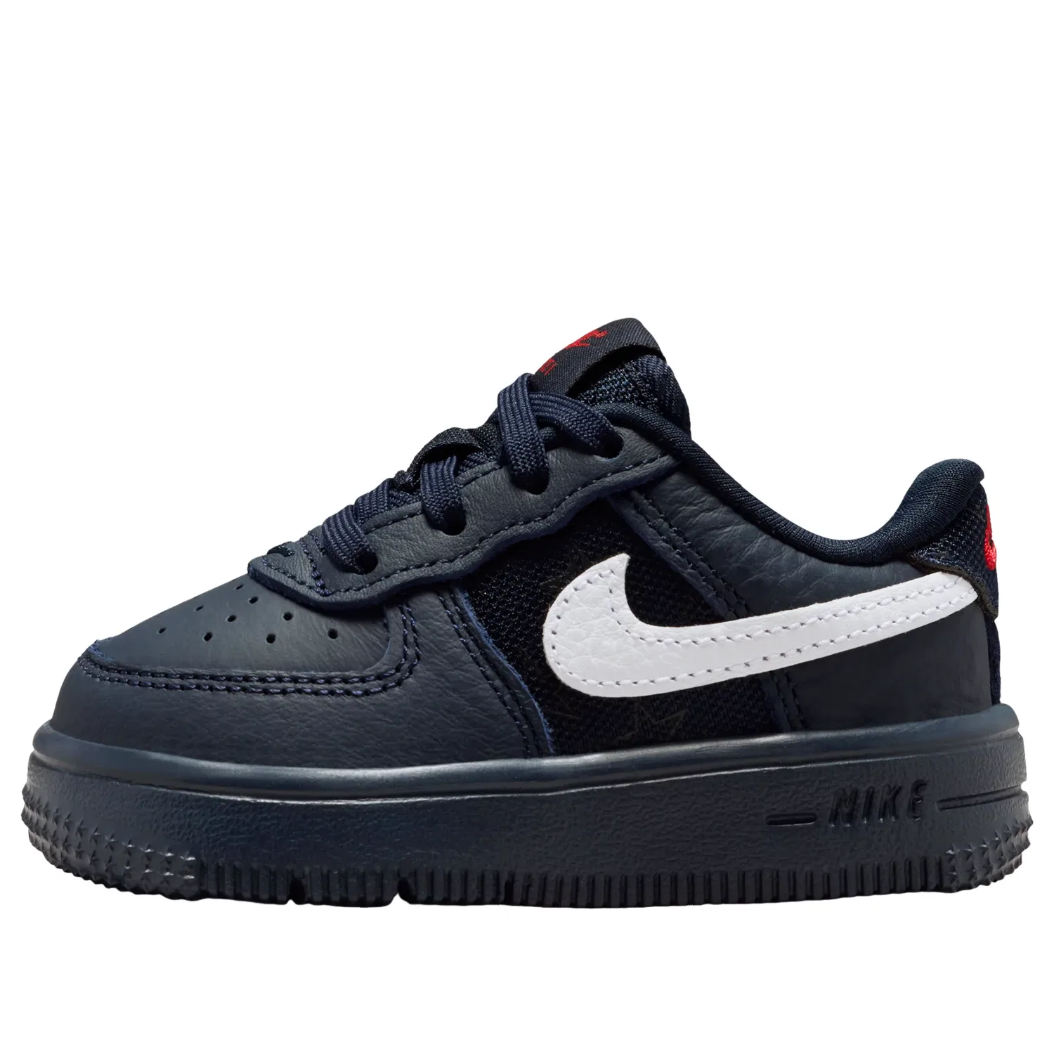 Детские кроссовки с кожаным верхом Nike Air Force 1 Team USA Away, черный