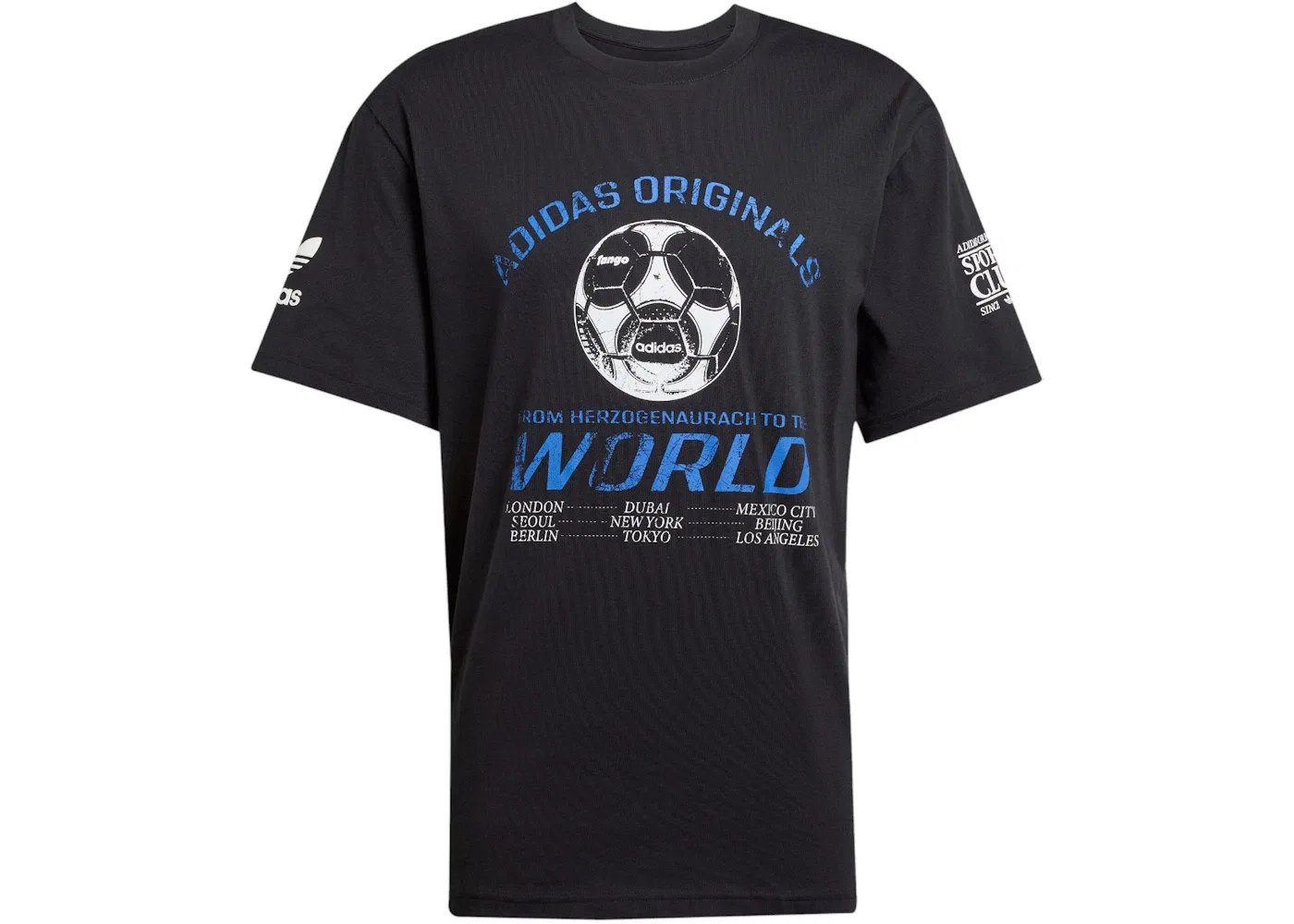 Мужская футболка с принтом Adidas Tee, Black