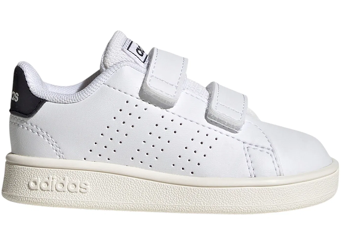 Детские кроссовки Lifestyle Adidas Advantage Lifestyle Court, Cloud White/Legend Ink/Cloud White