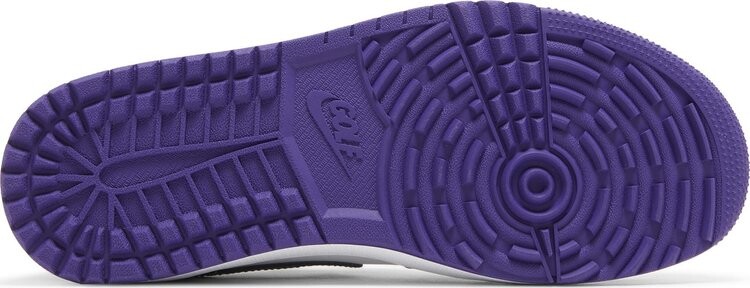 Бутсы Air Jordan 1 Low Golf Court Purple, белый — фото 4