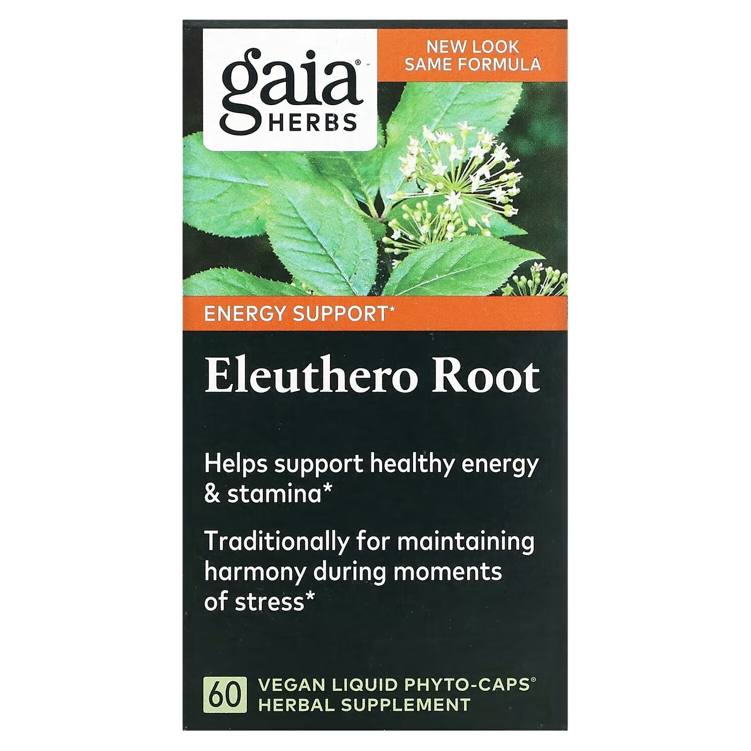 

Корень Элеутерококка Gaia Herbs, 60 веганских капсул