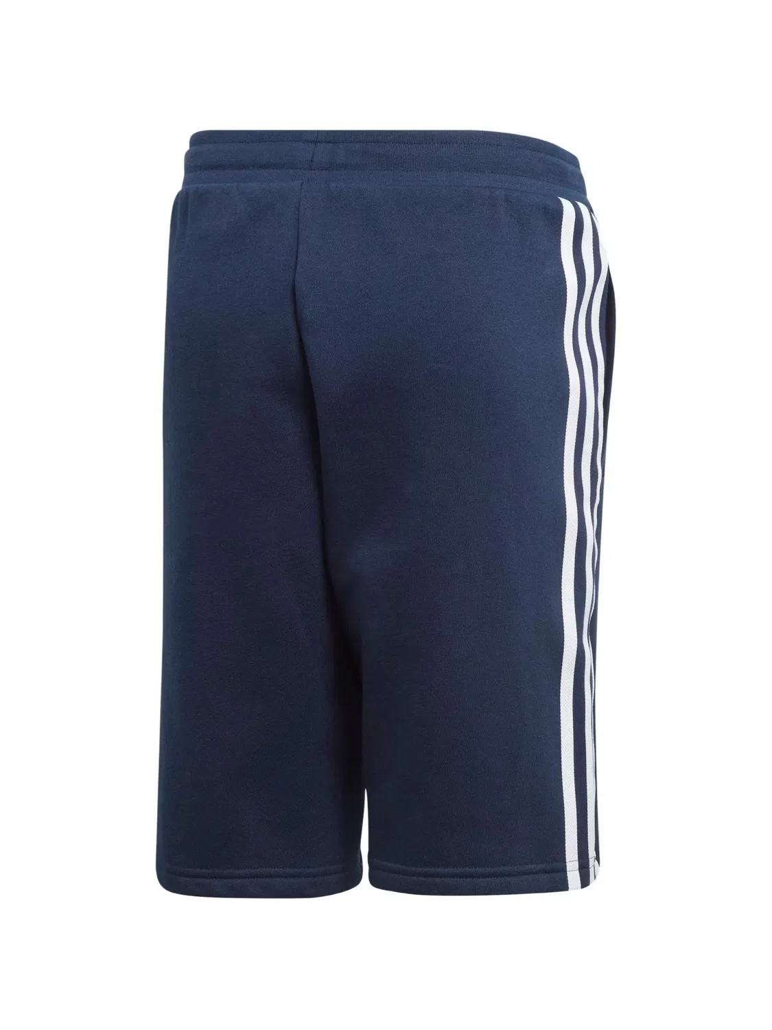 Флисовые шорты в полоску Adidas Kids, синий — фото 2