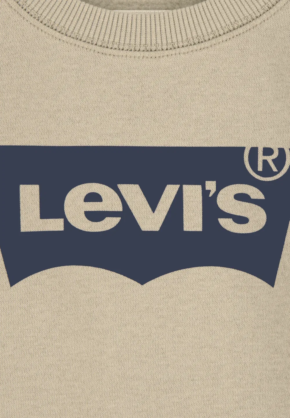 Толстовка с круглым вырезом и рукавами «летучая мышь» унисекс Levi'S, Fields Of Rye — фото 3