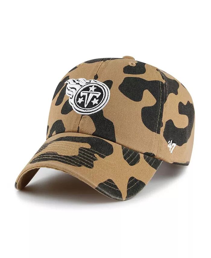 

Женская загорелая кепка Tennessee Titans Rosette Clean Up Adjustable '47 Brand